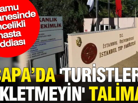 Kamu hastanesinde oncelikli hasta iddiasi capada turistleri bekletmeyin talimati iclwjnmf
