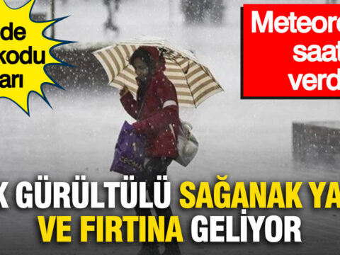 Meteoroloji uyardi 9 ile gok gurultulu saganak yagis ve firtina geliyor ujFthAtk